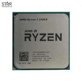 CPU AMD Ryzen 3 2300X (3.5GHz , 4 nhân 4 luồng, 8MB Cache) Tray