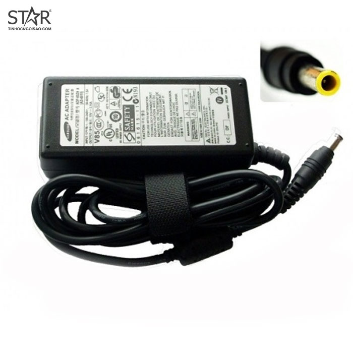 Adapter SamSung 19V – 3.16A + dây nguồn Adapter SamSung 19V – 3.16A + dây nguồn