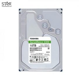 Ổ Cứng HDD Toshiba Surveillance S300 10T  7200Rpm Sata 3 cũ