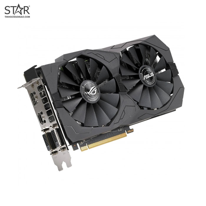 VGA Asus RX570 4G D5 ROG Gaming Strix 2 Fan Cũ VGA Asus RX570 4G D5 ROG Gaming Strix 2 Fan Cũ