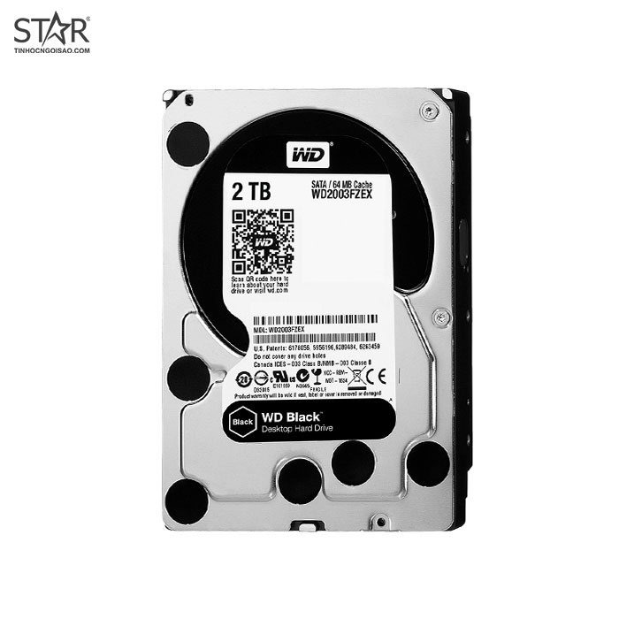 Ổ cứng HDD Western 2TB Black cũ Ổ cứng HDD Western 2TB Black cũ