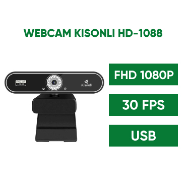 Webcam Kisonli HD-1088 Full HD 1080P Webcam Kisonli HD-1088 Full HD 1080P