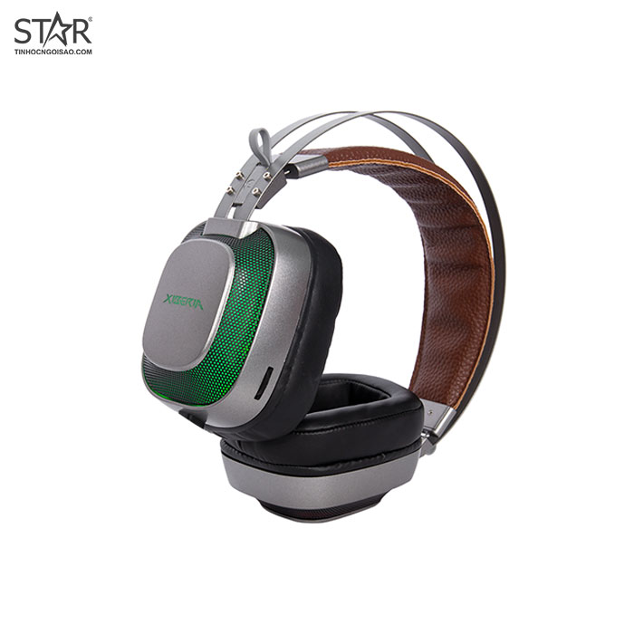 Tai Nghe Xiberia K10 Gaming Led RGB (Xám) Tai Nghe Xiberia K10 Gaming Led RGB (Xám)