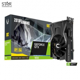 VGA Zotac GTX1650 OC 4G GDDR5 1 Fan