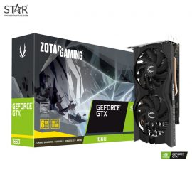 VGA Zotac GTX 1660 6G GDDR5 Gaming Twin Fan (ZT-T16600K-10M)
