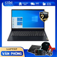 Laptop Lenovo IdeaPad 3 14ITL6 (82H700G1VN): I5 1135G7, Intel Iris Xe Graphics, Ram 8G, SSD NVMe 512G, Win10, Finger Print, 14.0”FHD (Abyss Blue)