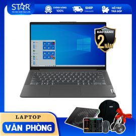 Laptop Lenovo IdeaPad 5 14ALC05 (82LM004DVN): AMD R7-5700U, AMD Radeon Graphics, Ram 8G, SSD NVMe 512G, Win10, Led Keyboard, FingerPrint, 14.0”FHD IPS (Graphite Grey)