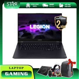 Laptop Lenovo Legion 5 15ACH6H (82JU00QEVN): AMD R5-5600H, RTX 3060 6G, Ram 8G, SSD NVMe 512G, Win11, RGB Keyboard, 15.6”FHD IPS 165Hz (Phantom Blue)