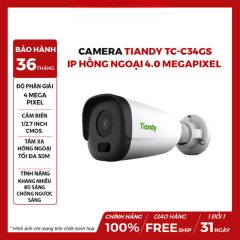 Camera TIANDY TC-C34GS IP Hồng Ngoại 4.0 MP