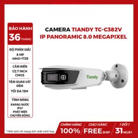 Camera TIANDY TC-C382V IP Panoramic 8.0 MP (W/E/Y/S/H/2.8mm)